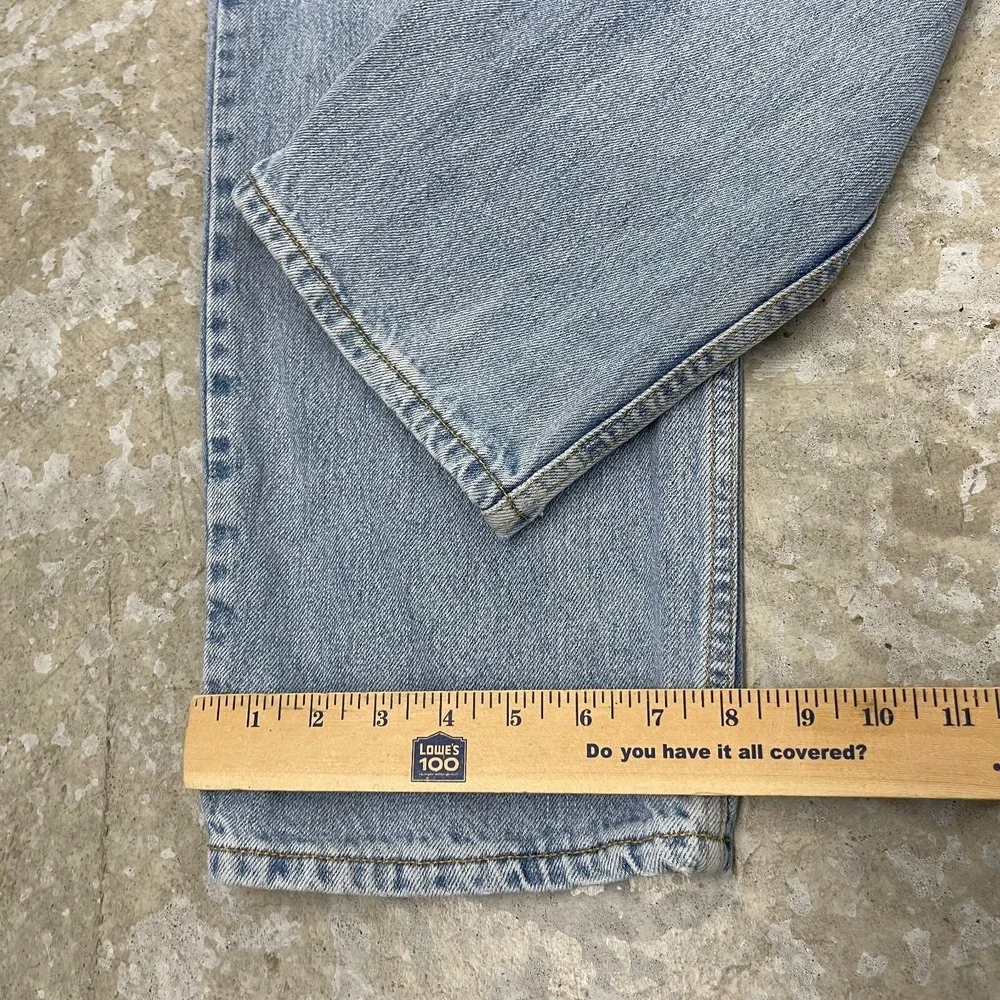 Levis Jeans Mens 34x33 Blue Pants 550 Baggy Relaxed Loose Y2K Denim Tag 36x34 C9